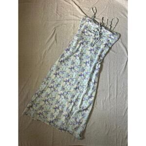 princess polly floral print midi dress